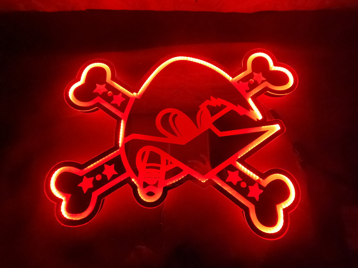 LETRERO CAMA ILUMINADO PERSONALIZADO