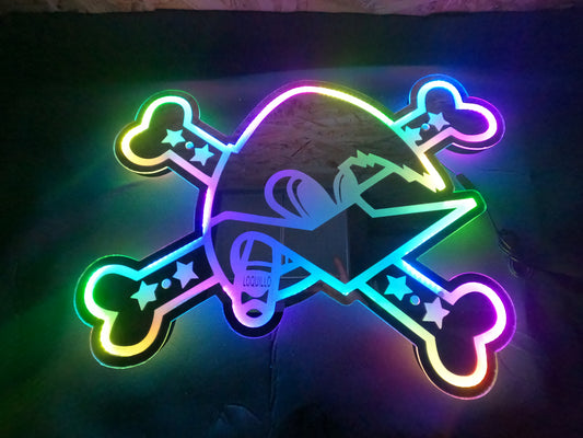 LETRERO CAMA ILUMINADO PERSONALIZADO